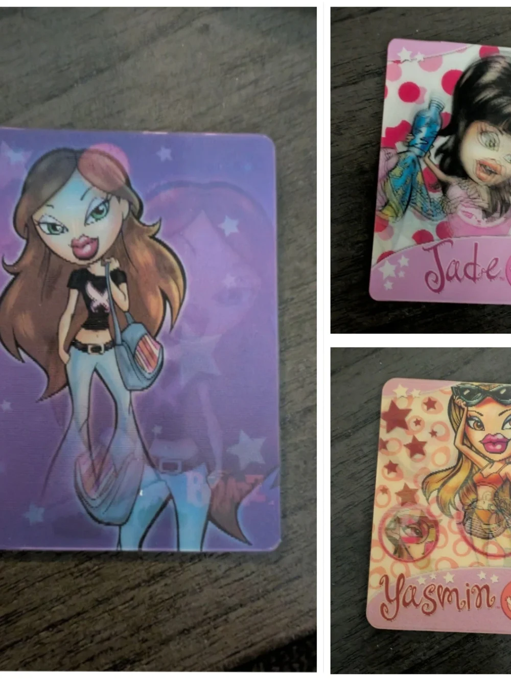 12 Bratz lenticular trading cards